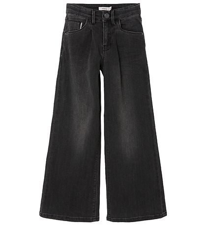 Name It Gallabuxur - Núll - NkfBwide - Black Denim