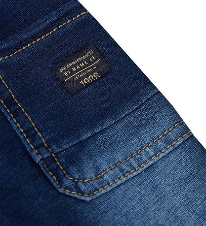 Name It Joggingbuxur - Noos - NbmBundo - Dark Blue Denim