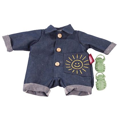 Götz Doll Clothes - Jumpsuit/Shoe - 30-33cm - Sunny Day