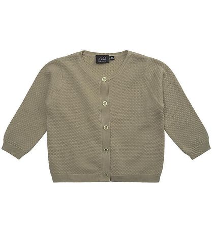 Petit by Sofie Schnoor Cardigan - Prjónað - Dusty Green