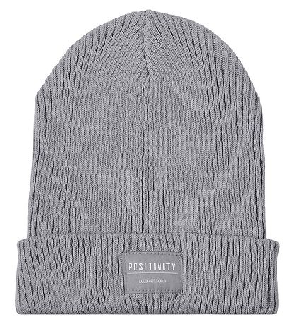 Name It Beanie - Knitted - NmnManoa - Grey Melange