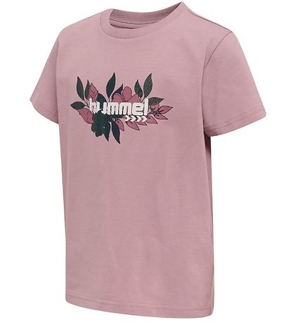 Hummel Stuttermabolur - hmlKarla - Woodrose