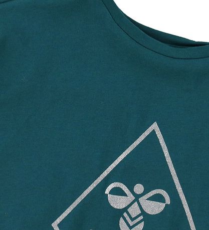 Hummel Stuttermabolur - hmlLuna - Deap Teal