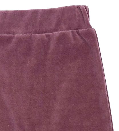 Smallstuff Trousers - Velvet - Dark Rose