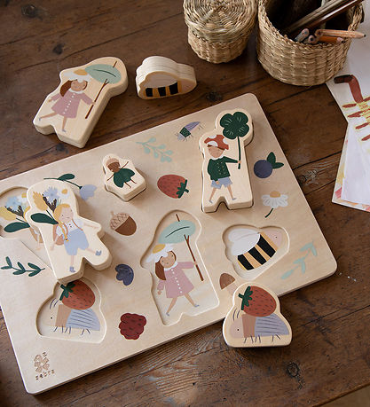 Puzzle - bois Sebra - Pixie Pays