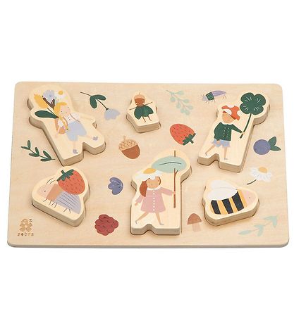 Puzzle - bois Sebra - Pixie Pays