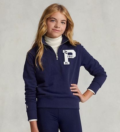 Polo Ralph Lauren Sweatshirt with. Zipper - Navy