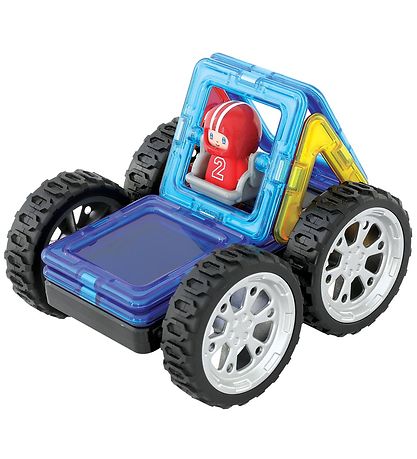 Magformers Segulsett - 9 Stk. - Kart Rally