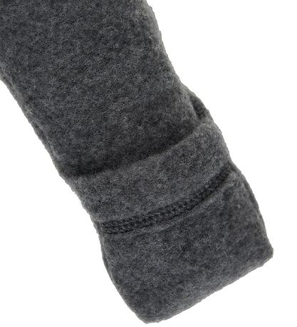 Mikk-Line Pramsuit - Wool - Charcoal Melange