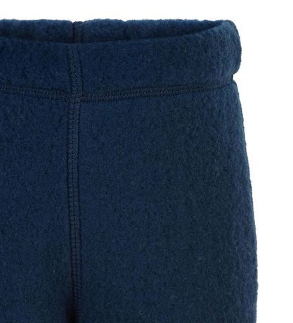 Mikk-Line Trousers - Wool - Blue Nights