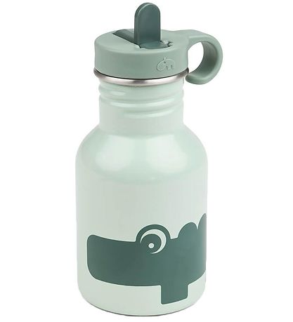 Done by Deer Vatnsflaska - 350 ml - Croco Green