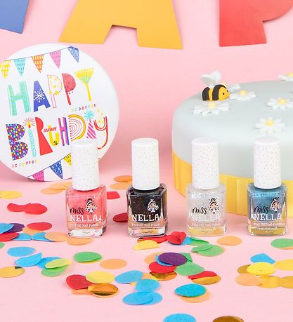 Miss Nella Nail Polish - 4-Pack - Party Set
