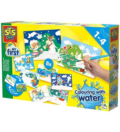 SES Creative Paint Set - My First - Paint With Water - Hidden An