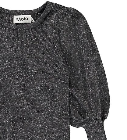 Molo Blouse - Knitted - Glenda - Space Grey