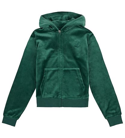 Juicy Couture Cardigan velúr - Gönguferðir Green