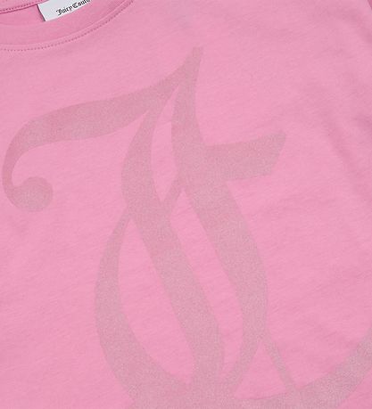 Juicy Couture Stuttermabolur - Skera - Fuchsia Bleikt
