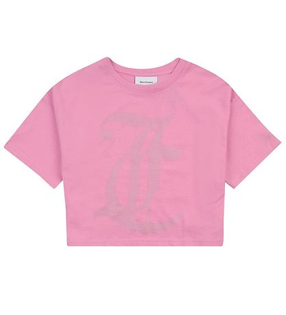 Juicy Couture Stuttermabolur - Skera - Fuchsia Bleikt