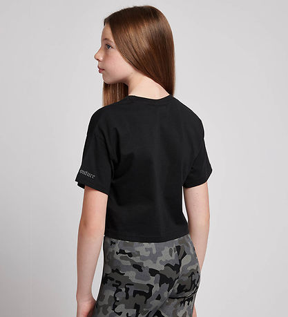 Juicy Couture Stuttermabolur - Skera - Black