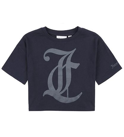 Juicy Couture Stuttermabolur - Skera - Night Sky