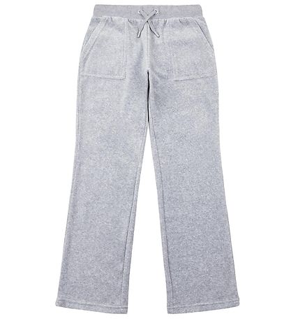 Juicy Couture Velours Broek - Heather Grey