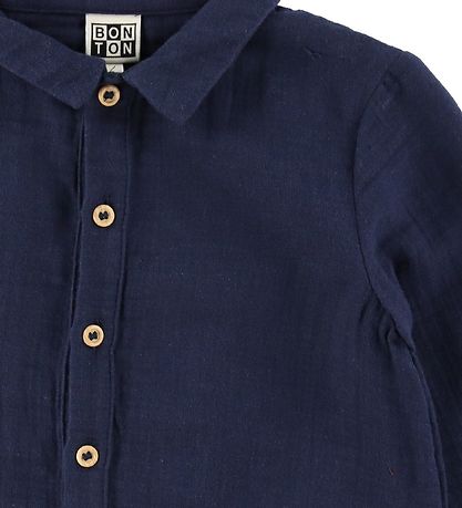 Bonton Pyjamahaalari - Vauva - Laivastonsininen Bonton