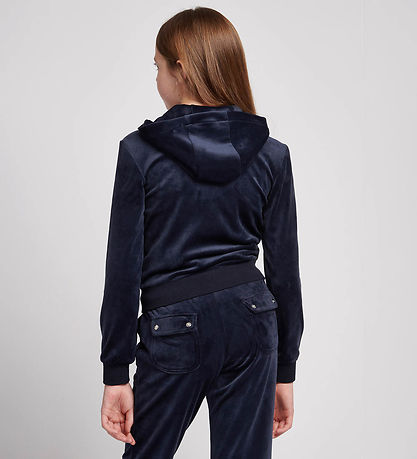 Juicy Couture Cardigan - Velvet - Night Sky