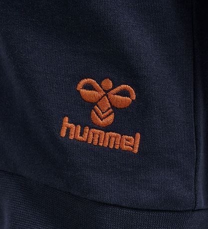 Hummel Cardigan - hmlPuk - Black Iris M. Brúnt/Rykugt blár