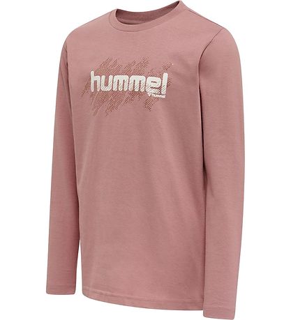 Hummel Blouse - hmlAsta - Hout Rose m. Wit