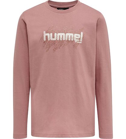Hummel Blouse - hmlAsta - Hout Rose m. Wit