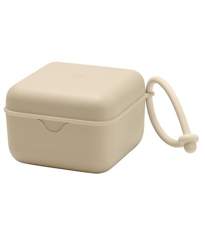 BIBS Pacifier box - 7x5 cm - Vanilla