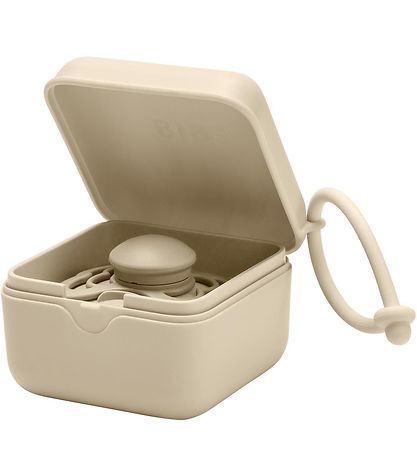 BIBS Pacifier box - 7x5 cm - Vanilla