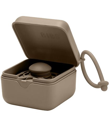 BIBS Pacifier box - Dark Oak