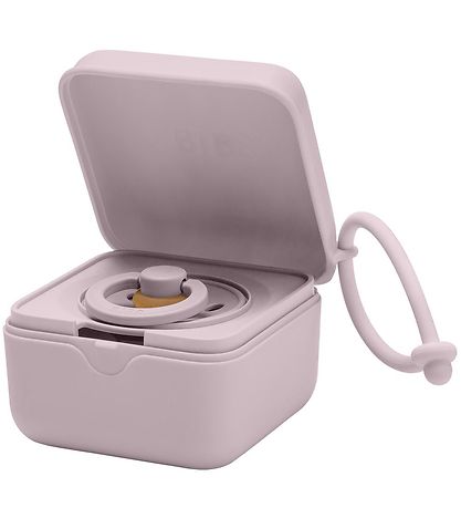 BIBS Pacifier box - 7x5 cm - Dusky Lilac