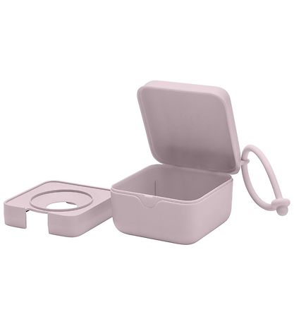 BIBS Pacifier box - 7x5 cm - Dusky Lilac