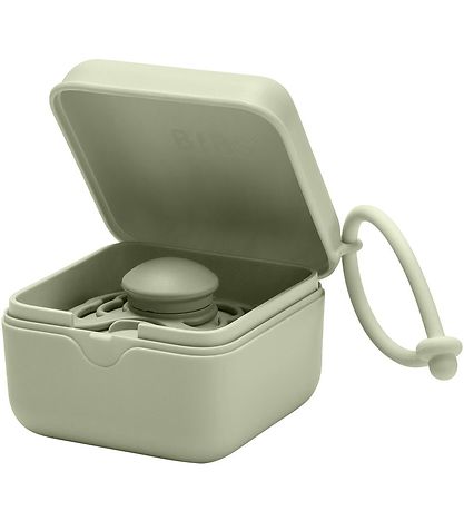 BIBS Pacifier box - 7x5 cm - Sage