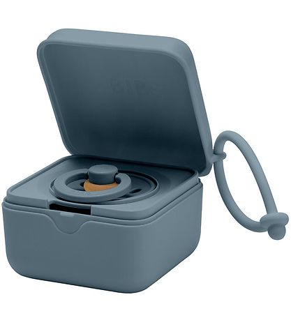 BIBS Pacifier box - 7x5 cm - Petrol