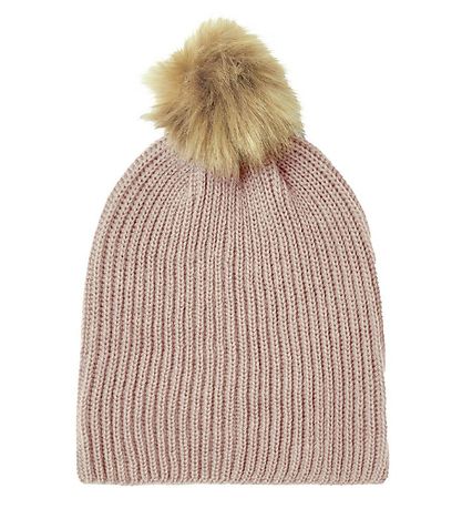 Name It Beanie - Wool - NkfWhoma - Roebuck w. Pom-Pom