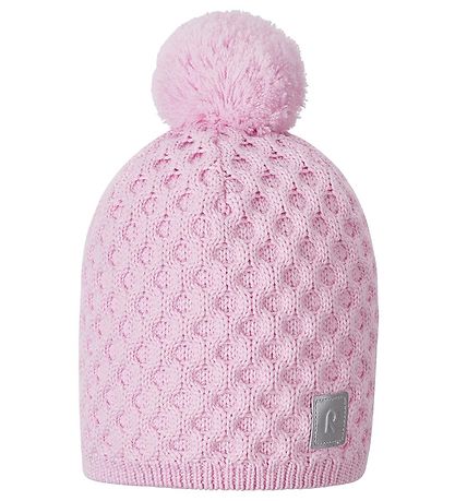 Reima Beanie w. Fleece - Wool/Polyester - Nyksund - Pale Rose w.