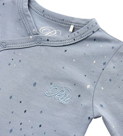 Petit by Sofie Schnoor Wrap samfella L/æ - Ljósblátt