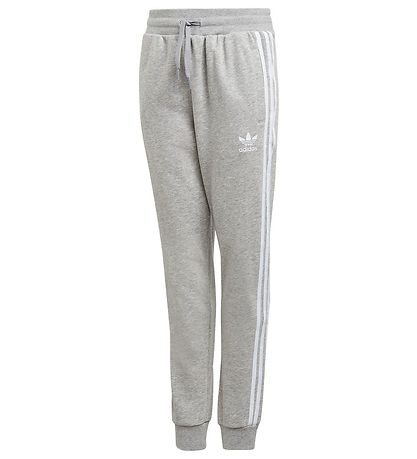 adidas Originals Jogginghose - Trefoil Pants - Mgreyh/White