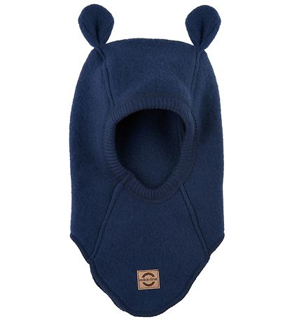 Mikk-Line Balaclava - Wool - Blue Nights w. Ears