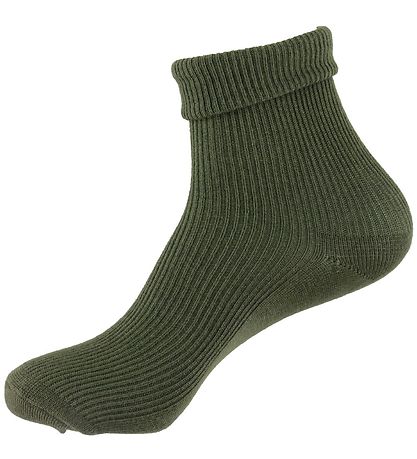 Joha Socken - Bambus - Dunkelgrün