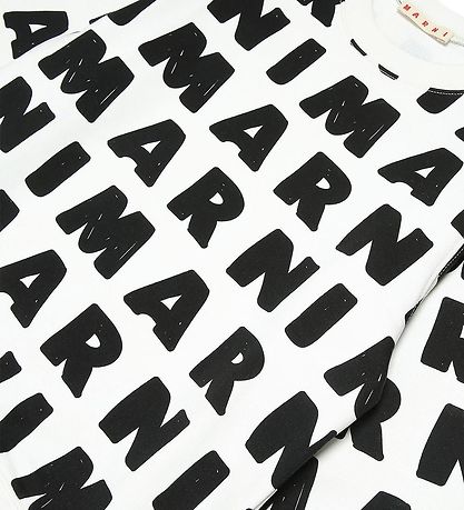 Marni Sweatshirt - Wit m. Zwart