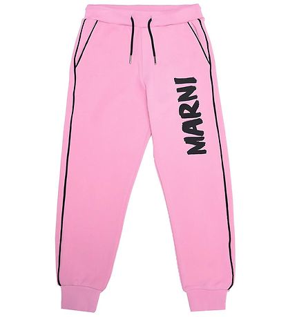 Marni Joggingbuxur - Bleikt M. Svart