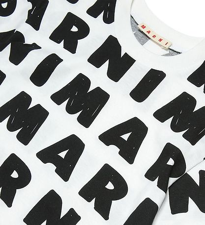 Marni T-shirt - White w. Black