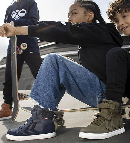 Hummel Vinterkängor - Stadil Winter High Jr - Black Iris