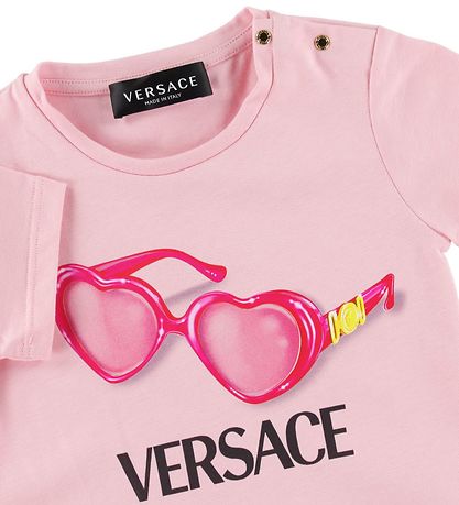 Versace T-shirt - Pink w. Sunglasses