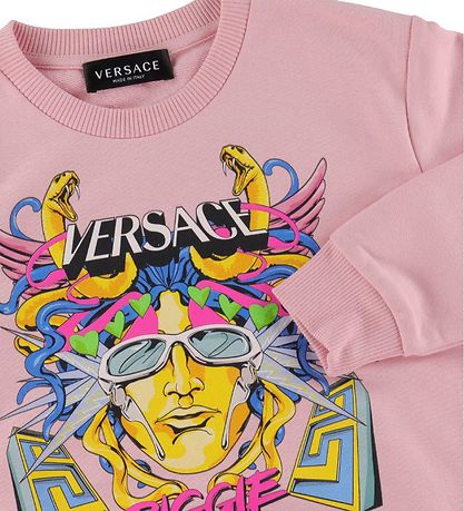 Pink versace sweatshirt best sale