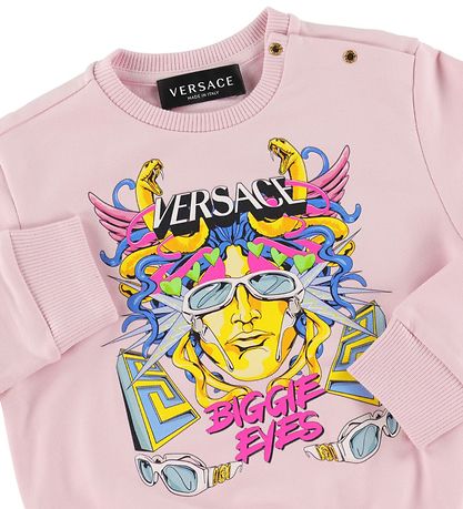 Versace Sweatshirt - Pink w. Print
