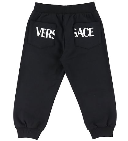 Versace Sweatpants - Black w. White